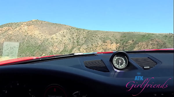 Beach date with Kourtney Ray who loved having her pussy played with and giving road head POV