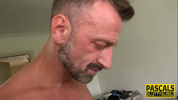 Ugly skank gets fucked in the ass
