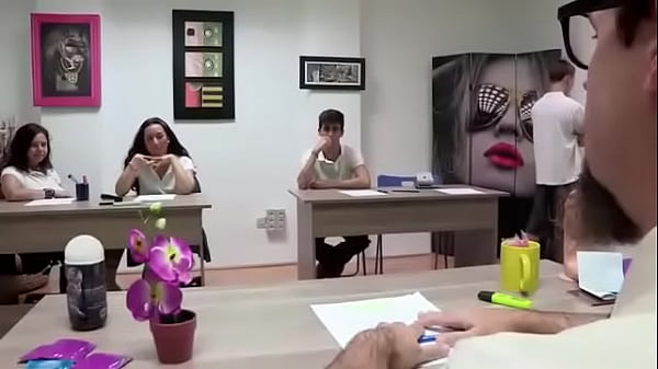 Old dude teaches Alba and her teenage friends a lesson on young sex
