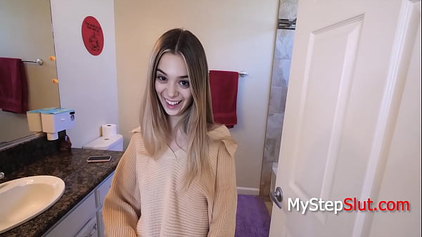 Teen Stepdaughter Molly Little With Small Tits Fucked