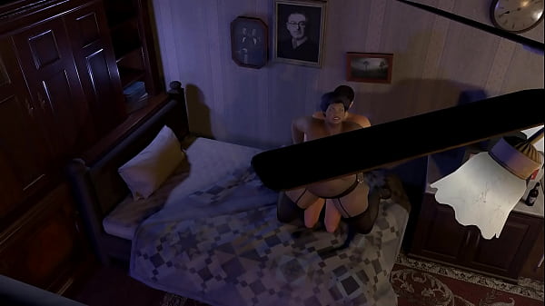Pounding a Big Black Woman on the Bed