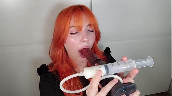 Deepthroat And Throatpie Antics   Heavy Sucking Action