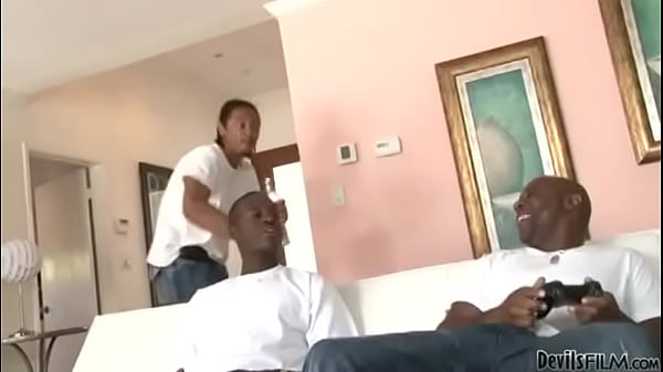 Ashli Get Viciously Assfucked and Dominated by 3 Black Guys