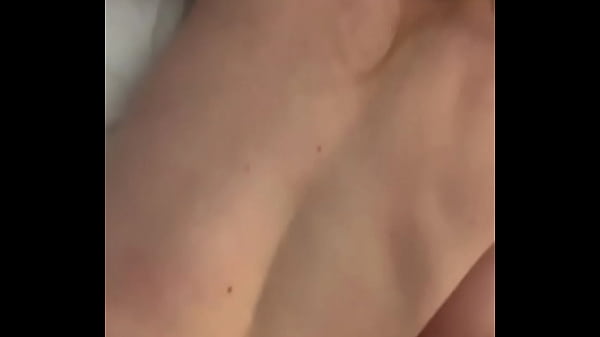 Skinny slut small tits creamy pussy eats cum