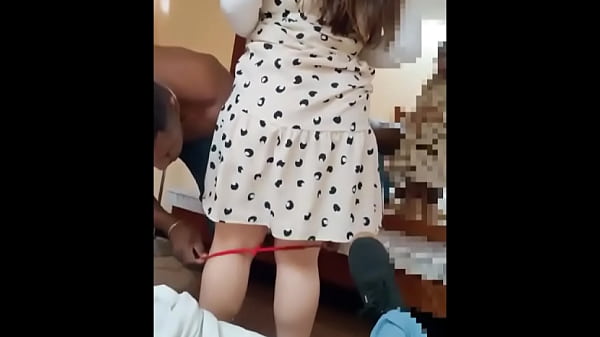 After being a whore in conversations, I ended up meeting this slut and you already know the end result: a big, thick cock inside the married woman in front of the cuckold Thumbnail