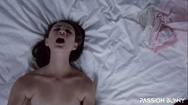 Passionate anal fuck in tight petite ass