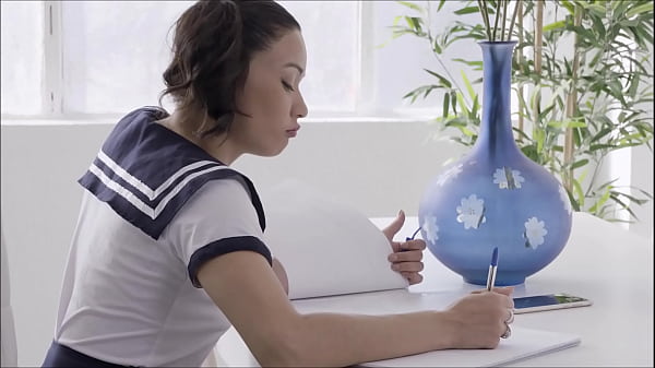 teen squirt solo masturbation cosplay real rough orgasms and wet 4K latina by PORNBCN 4K