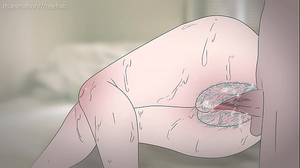 Bulma with a blue furry vulva asks for sex from a guy, but in response received a spit in the face !Hentai dragon ball anime ( cartoon 2d porn )