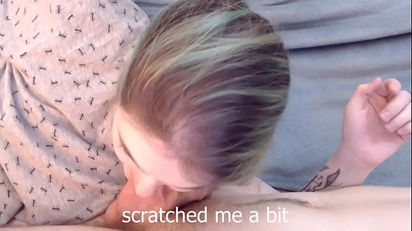 Teenie explores a soft cock