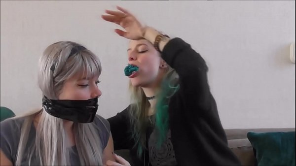 two innocent teen girls try some bondage