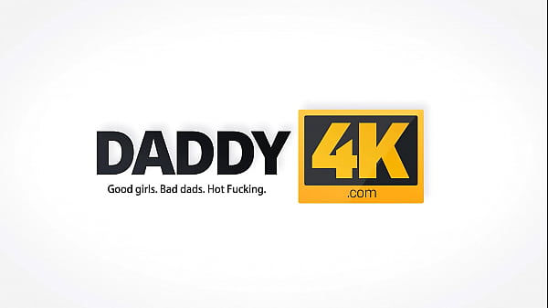 DADDY4K. Blonde girl Amy Douxxx with shaved muff humped by father-in-law