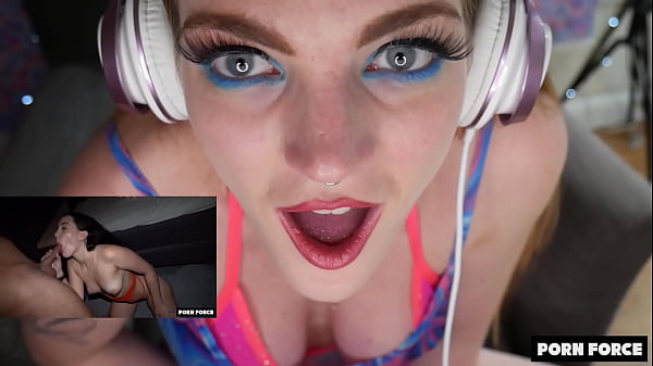 Carly Rae Summers Reacts to ROUGH POWER FUCK MAKES HER BRAIN MELT - PF Porn Reactions Ep IV
