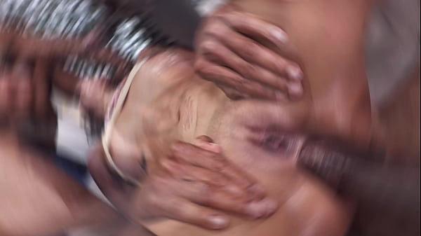 Young CAMILA SMITH and three big cocks for the first time, anal, BBC, Thumbnail