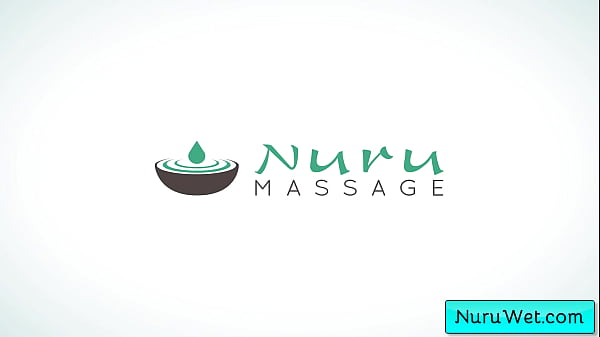 Blonde masseuse gives a wet nuru massage and rub her natural tits on her back’s client – Brad Newman, Sonia Harcourt
