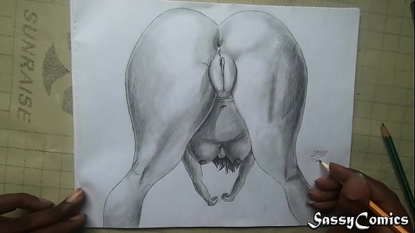 Camel toe drawing Cunt Thumbnail