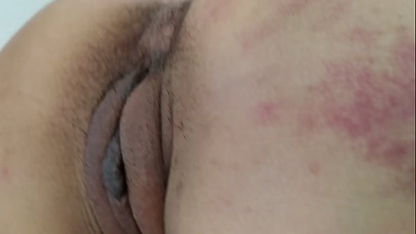 Getting excited watching our own video - POV and cum in mouth