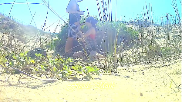 Please, lay down in the sand, i'm horny, my pussy soaking wet and i want to swallow all your cum
