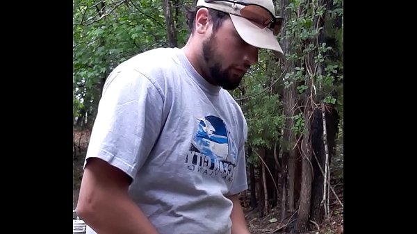 Soft to hard, outdoors, huge cock. Rainy day.