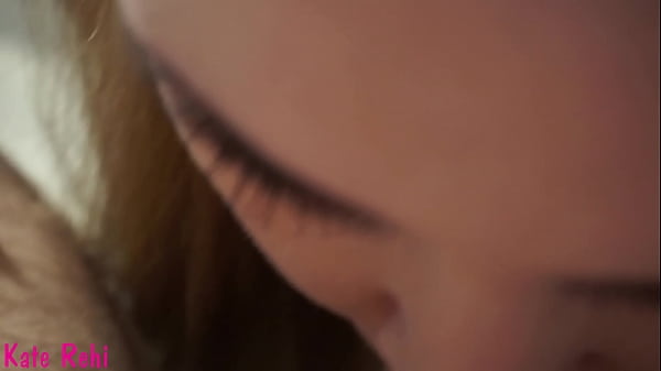 Blowjob close-up. Creampie in mouth.