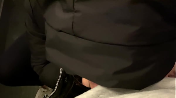 Public Deep Blowjob In The Elevator Until The Neighbors Noticed Us!