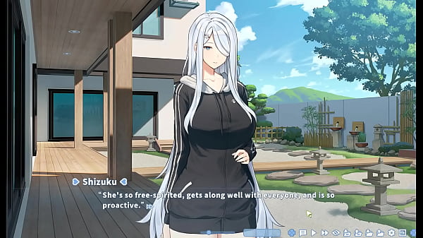 Anime nő izgató lábjátéka a virtuális barátjának