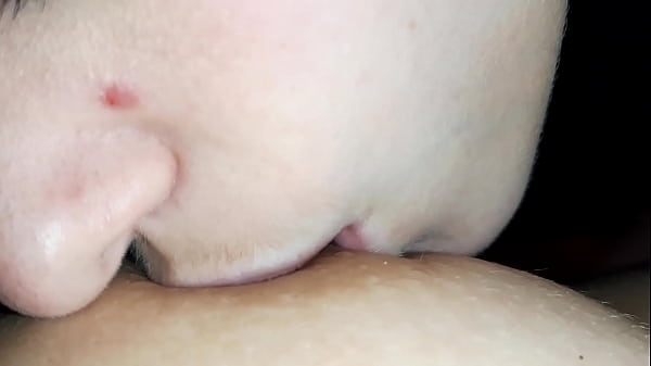 Naughty housekeeper plays with my nipples while husband is in another room