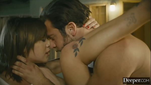 Deeper. Seth & Gabbie fuck on car hood while her BF is away