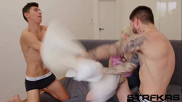 Horny Elf Ellie Shoule Gets DP by Brady Bud & Rauls Bud!