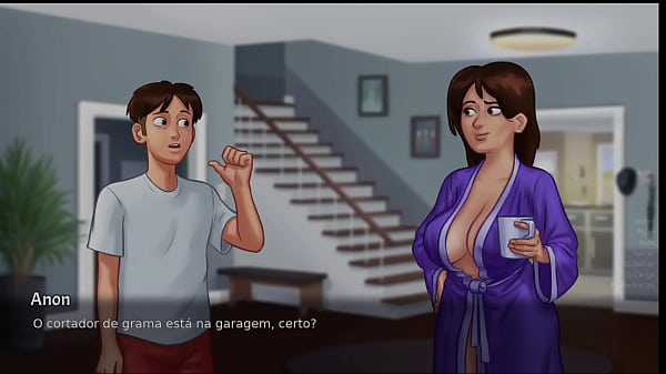 Baleset a nyári kaland során, nagy mellek és hentai