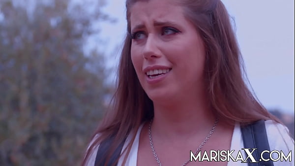 MARISKAX Busty beauty Lady Lyne ass fucked outdoors