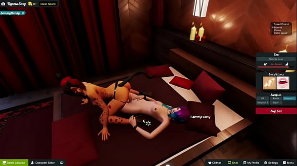 I fuck with my femboy friend and we have a great time in 3DXCHAT Thumbnail