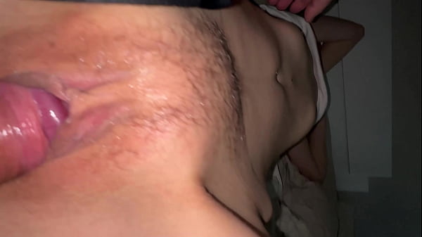 18 years old girl VS 58 years old fat man. Still virgin