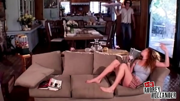 Otto And Chris Double Stuff Audrey’s Holes On Couch!