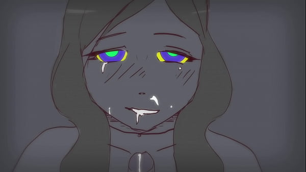 Femdom becomes a submissive slut to cock (dom-swap hypnosis) animated