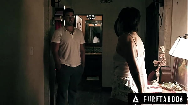 PURE TABOO Sleazy Stepdad Cums Inside His Stepdaughter's Virgin Best Friend