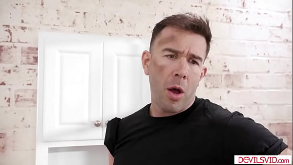 Black babe anal fucked by white guy