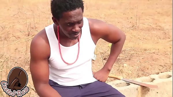 NAIJA PORN : my Landlord made me fuck her big boobs and wet pussy outdoor