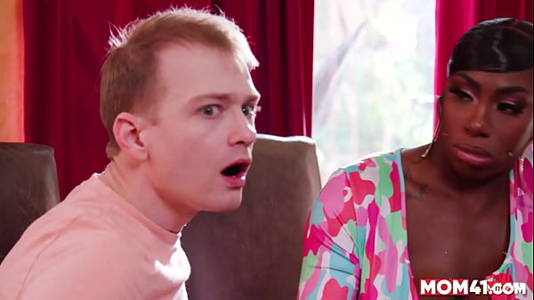 Ebony Mystique Gropes her Boyfriend Under The Table - 41