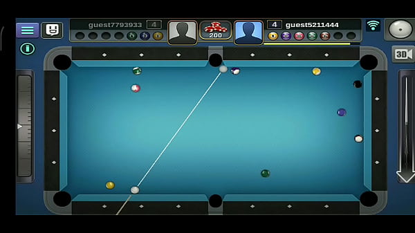 playing pool listening to music Thumbnail