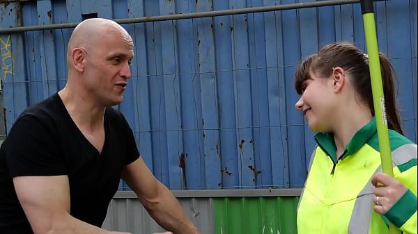 French star Luna Rival sweeps the streets 1