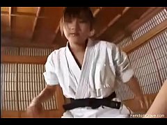  - Karate master pegging his ass