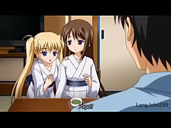  - Hentai fuck and cum 3 in threesome