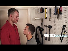  - Janitor Fucks A Tiny Twink