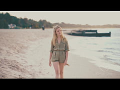  - TEASER: Charlie and Olive fuck passionately by the beach. Full video on XRED