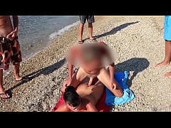  - CUM PARTY ON THE BEACH! MY ASSHOLE IS THERE FOR EVERYONE!