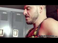  - HAIRYANDRAW Marc Giacomo And Brian Bonds Fuck In Locker Room