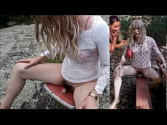  - Hairy Pussy Micropenis Slut! Tiniest little pindick crossdresser!