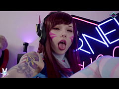 - D.VA loves a dick in her tight ass. Karneli Bandi