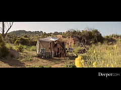  - Deeper.Hippy Kelsi Monroe shows businessman the wild life