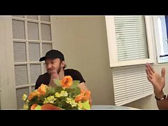  - Angelina mature fucks two beautiful cocks for her first DP